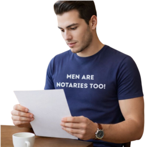 Men Are Notaries Too!