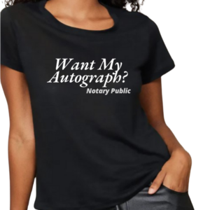 Want My Autograph? - Ladies